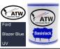 Preview: Ford, Blazer Blue, UV: 1L Lackdose, von ATW Autoteile West.